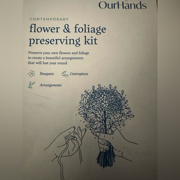 🆕 Our Hands Flower and Foliage Preservation Kit - Picture 6 of 8